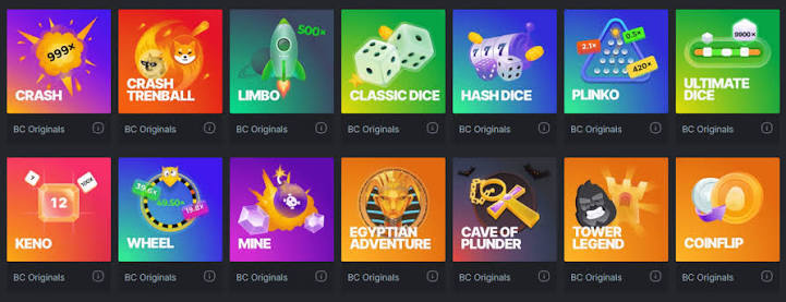 BC GAME Platform Permainan Resmi untuk Penggemar Kasino